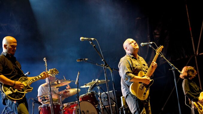 The Pixies playing live, possibly for the new Aretha Franklin biopic