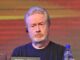 ridley scott looking very grumpy, probably because of illennials and their cellphones
