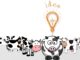some cartoon cows, one of which has a lightbulb over her headand is having an idea New celebrity children’s book