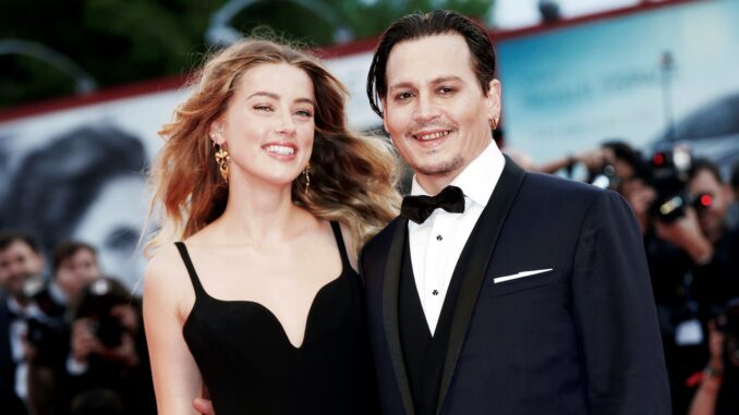 VENICE, ITALY - SEPTEMBER 4: Johnny Depp and Amber Heard attend 'Black Mass' premiere during the 72nd Venice Film Festival on September 4, 2015 in Venice, Italy. Johnny Depp/Amber Heard trial
