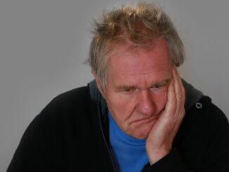 disappointed men looking grumpy. Groundhog Day-style timeloop