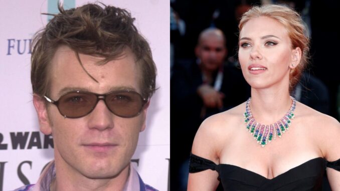Ewen McGregor and Scarlett JOhanson. reboot of the island