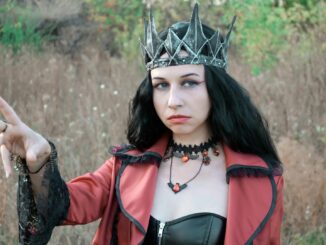 A sppoky looking woman with a metal crown. Robert Eggers’ Nosferatu to feature historically accurate vampires