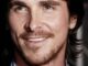 Christian bale very close up on the face