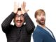 Two wacky guys making wacky fces. Comedian launches podcast