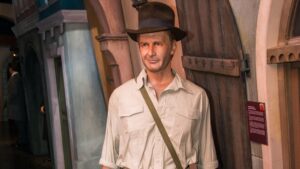 terrible waxwork of indiana jones. Raidersof the lost ark