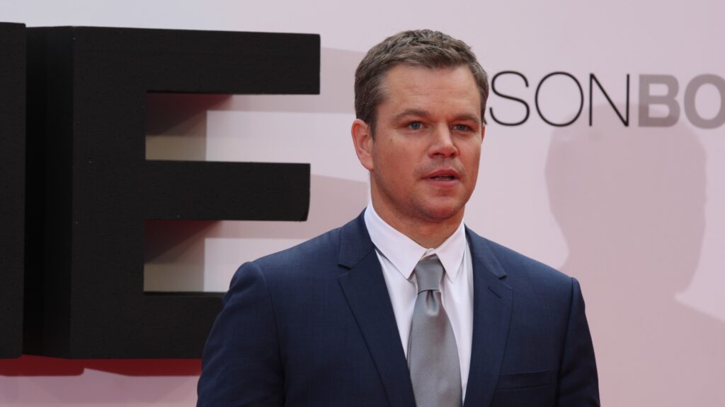 MAtt Damon, star of Good will hunting