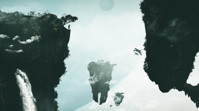avatar floating idlands. box office